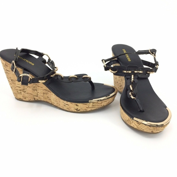 Maurices Shoes - Maurices Sandals Shoes Rue Chain Link Cork Wedge
